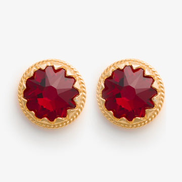 Earrings with Stone by Sylvsmidja